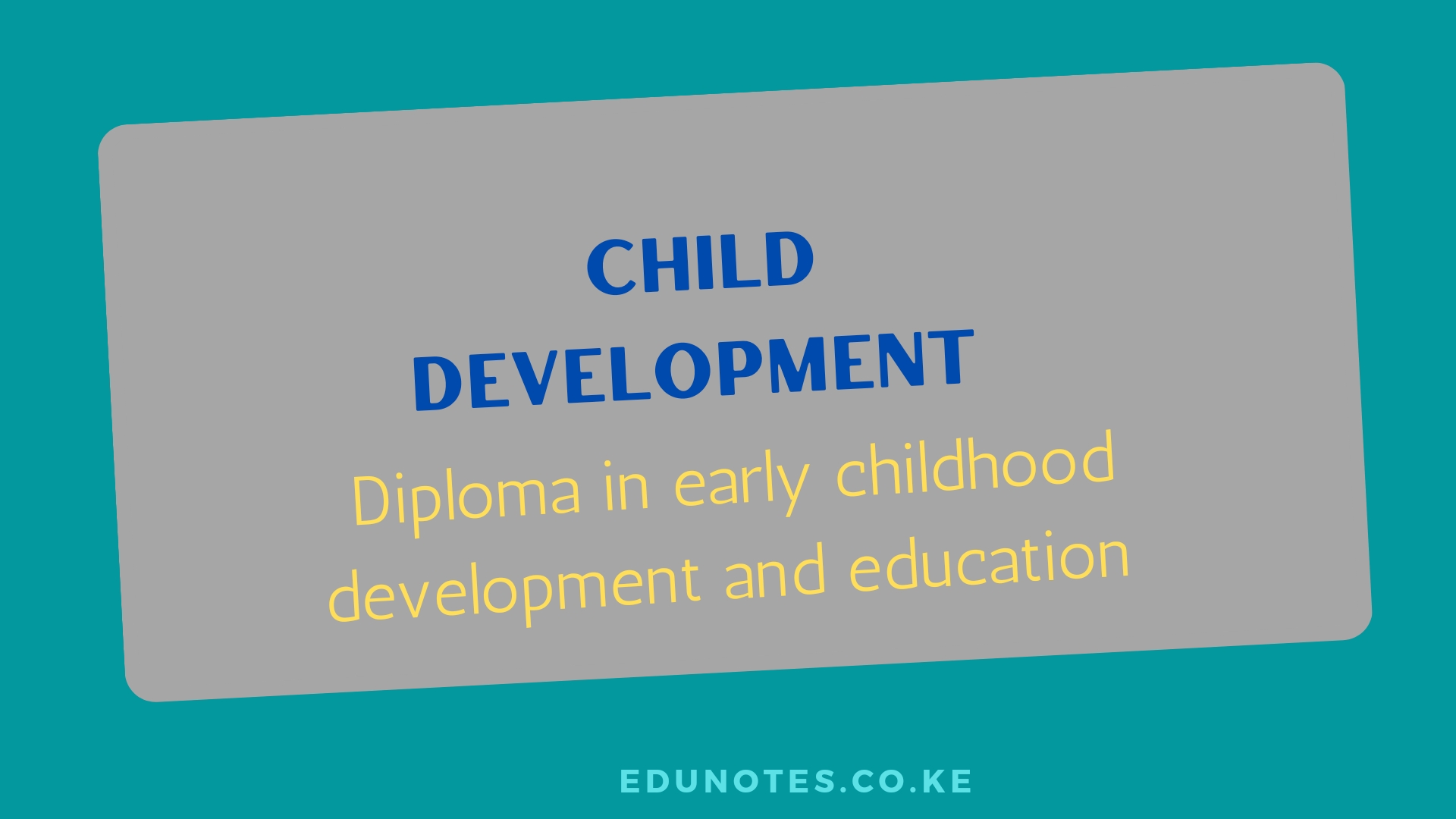 research papers on childhood developmental