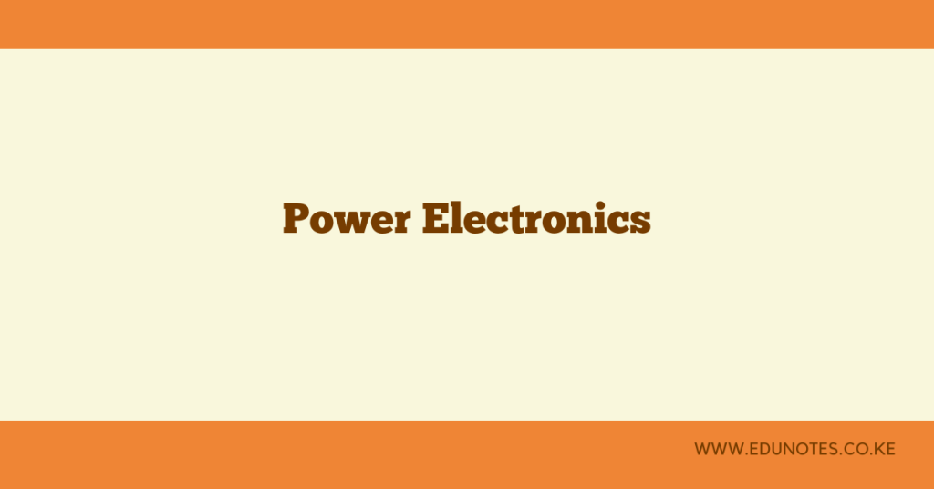 Power Electronics