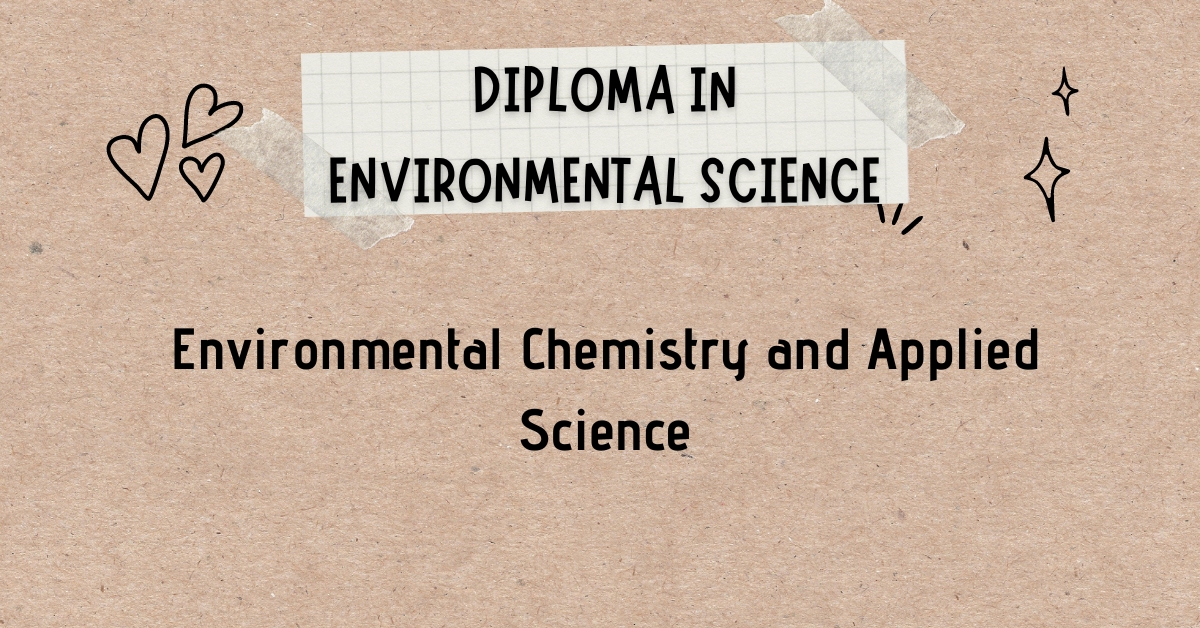 environmental chemistry research paper pdf