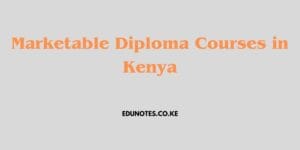 Marketable diploma  courses in kenya