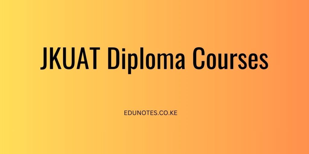 jkuat diploma courses