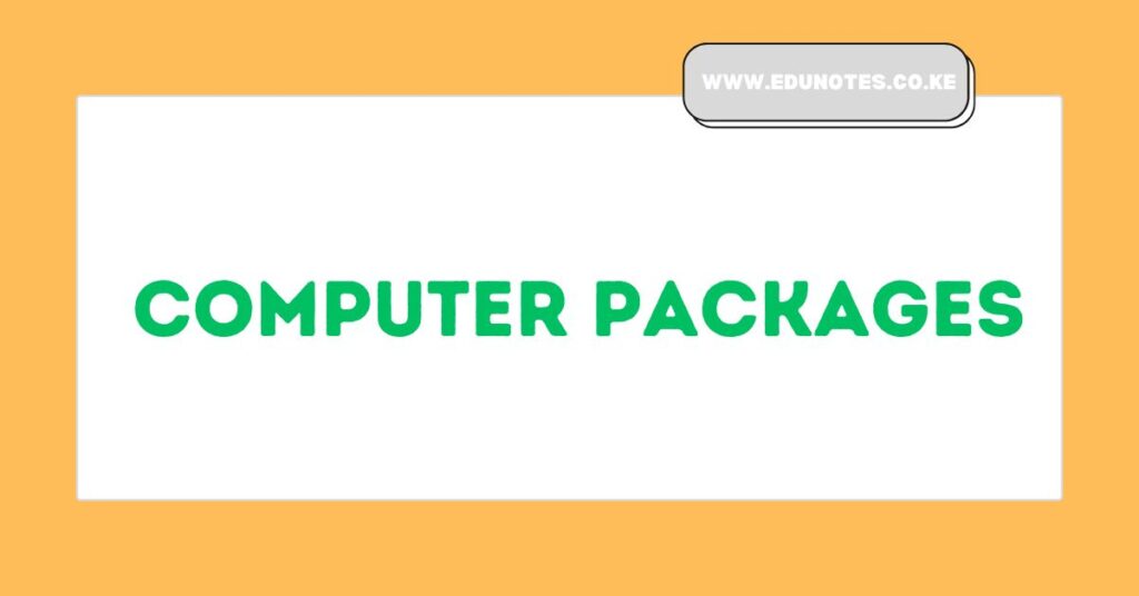 Computer Packages