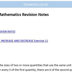 Ratio and Rate - Grade 7 Mathematics Revision Notes Archives - EDU NOTES