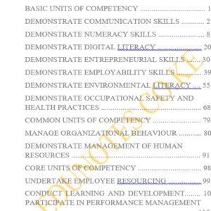 Demonstrate Management of Human Resource