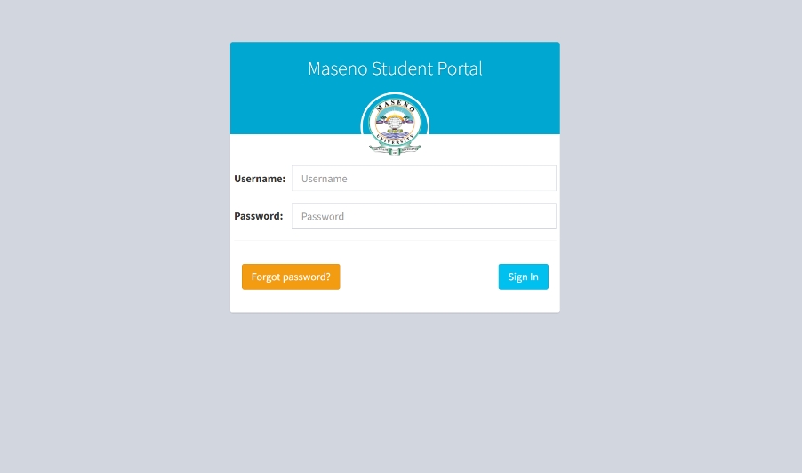 Maseno University student portal login and services