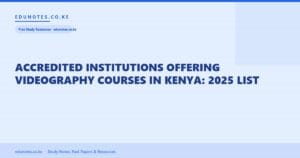 Accredited Institutions Offering Videography Courses in Kenya: 2025 List