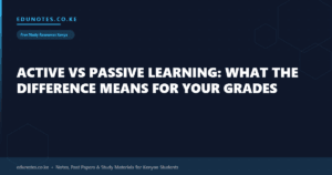 Active vs Passive Learning: What the Difference Means for Your Grades