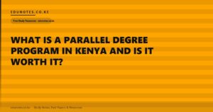 What Is a Parallel Degree Program in Kenya and Is It Worth It?